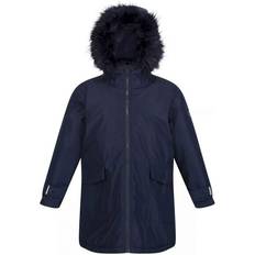 Regatta Kid's Adelyn Waterproof Parka Jacket - Navy (RKP247-540)