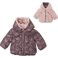 Blanc - Veste d'hiver Vestes IKKS Duffel coats XV41010 (girls) months