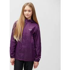 PETER STORM Kid's Packable Waterproof Jacket, Purple