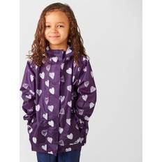 PETER STORM Kid's Packable Waterproof Jacket, Purple