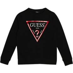 Meisje Sweaters Guess Sweatshirt - Grenadine/Zwart/Wit