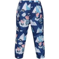 M Regenbroeken Regatta Winter Scène Peppa Pig Packaway Broek - Ruimte Blauw