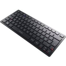 Cherry KW 9200 Mini Tastiera USB + RF Wireless + Bluetooth QWERTZ Tedesco Nero