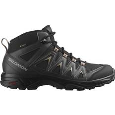 Salomon 43 ½ Sko Salomon X Braze Mid GTX M - Black Phantom/Vintage Khaki