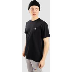 Converse Vêtements Converse Go-To Embroidered Star Chevron T-Shirt - Black