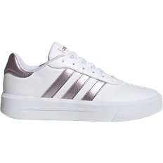 W court platform adidas Court Platform W - Cloud White/Matt Purple Met./Purple