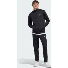 Blanc - Homme Combinaisons Adidas Survêtement 'Linear Logo' - Noir/Blanc