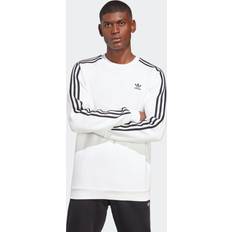 adidas Adicolor Classics 3-Stripes Crew Sweatshirt - White