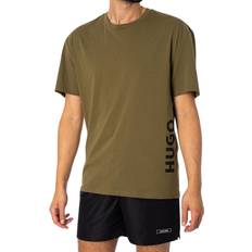 HUGO BOSS Grün T-Shirts HUGO BOSS Beachwear Relaxed T-Shirt