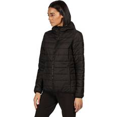 Womens puffa jacket Regatta Women's Helfa Insulated Quilted Jacket - Black