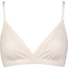 Sloggi Womens GO Ribbed Bralette Pink Cotton