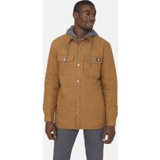 Dickies Men Outerwear Dickies Duck Shirt Jacket Brown