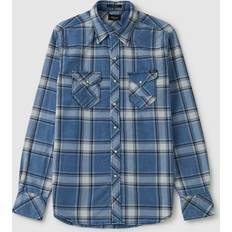 Replay Men's Checked Shirt Blue