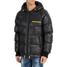 DSquared2 Mens Crest Puffer Jacket Black