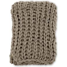 Venture Design Kate Coperta Marrone, Beige, Grigio (170x130cm)