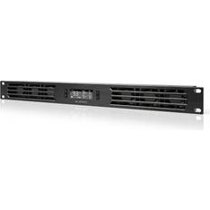 1u Ac Infinity cloudplate t1-n, rack mount fan panel 1u, intake airflow, for cooling av, home theater, network 19' racks