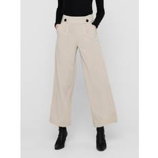 Beige - Damen Hosen Only Flared Bukser