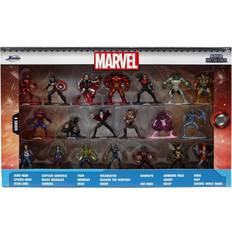 Metall Actionfigurer Jada Marvel Nano Metalfigs Series 6 20 Pack