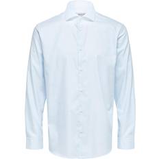 Selected Camisas Selected Businesshemd Ethan - Hellblau