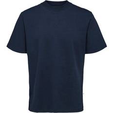 Selected Kortärmad T-shirt Blå