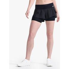 Aero 2in1 4" Løbeshorts Dame Sort 