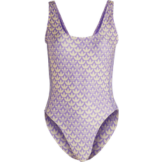Adidas Gula Badkläder adidas Originals Baddräkt Originals Monogram 3-stripes Swimsuit Gul