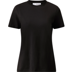 Selected My Essential O-Neck Tee - Sort