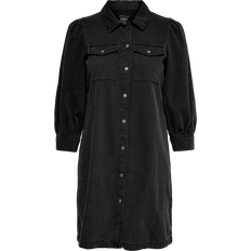 Only Women's Denim Dress Onlfelica - Noir