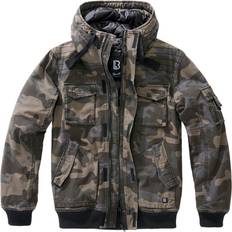 Camouflage - Uomo Giubbotti Brandit Bronx Jacket - Mimetico Scuro