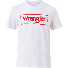 Wrangler Men T-shirts Wrangler Logo Crew Neck T-shirt - White