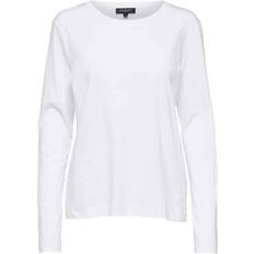 Selected t shirt Selected Langærmet T-shirt hvid