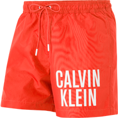 6XL - Hombre Trajes de baño Calvin Klein Medium Drawstring Intense Power Rojo Blanco - Red/White