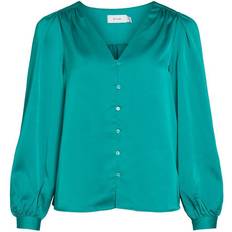 Vila Tops Vila Ellette V-Neck Shirt - Alhambra