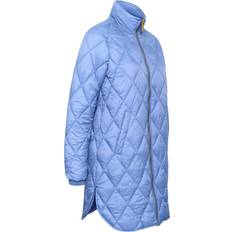 Part Two Olilas Quilted Coat Pacific Blue