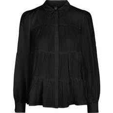 Y.A.S Women Tops Y.A.S Yaspala LS Shirt - Black