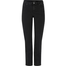 Pieces Pcluna Straight BC Jeans - Black