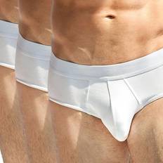 Bread & Boxers And Men's Organic Cotton Stretch Brief White