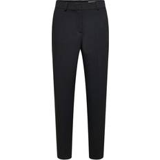 Selected Dame Bukser & Shorts Selected Slim Fit Cropped Bukser Sort
