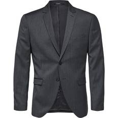 Gris - Homme Blazers Selected Elon Sakko - Tanne