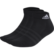 Adidas Cushioned Sportswear Ankle Socks 3 Pairs - Black/White