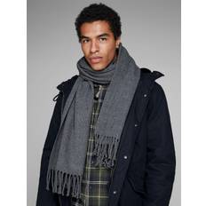 Billig Dame Skjerf & Sjal Jack & Jones Jacsolid Woven Scarf Grey Melange