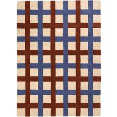 Broste Copenhagen Edith Marron, Beige, Bleu, Jaune cm