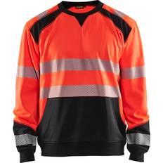 Blåkläder Collegepaita 3541 Highvis, huomiopunainen/musta, koko