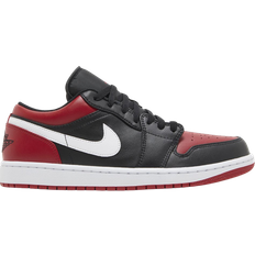 Jordan 1 low gs black NIKE Air Jordan 1 Low - Black/Gym Red/White