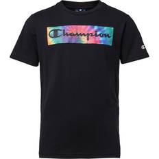 Champion Crewneck T-shirt Kk001 - Musta