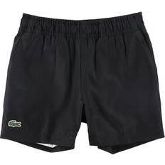 Lacoste Boy's Black Sport Shorts - Black