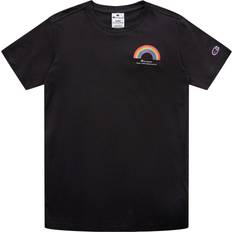 Champion Tops Champion Camiseta Para Niños Cml Logo - Noir