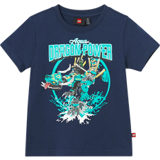 Ninjago t shirt Lego Wear Ninjago T-Shirt LWTaylor 325 Dark Navy år (134) T-Shirt