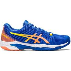 Asics Pink Racket Sport Shoes Asics Solution Speed FF Clay Clay Court Shoe Men blue