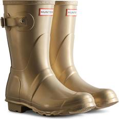 Gold - Women Rain Boots Hunter Women's Nebula Short Rain Boots Yellow